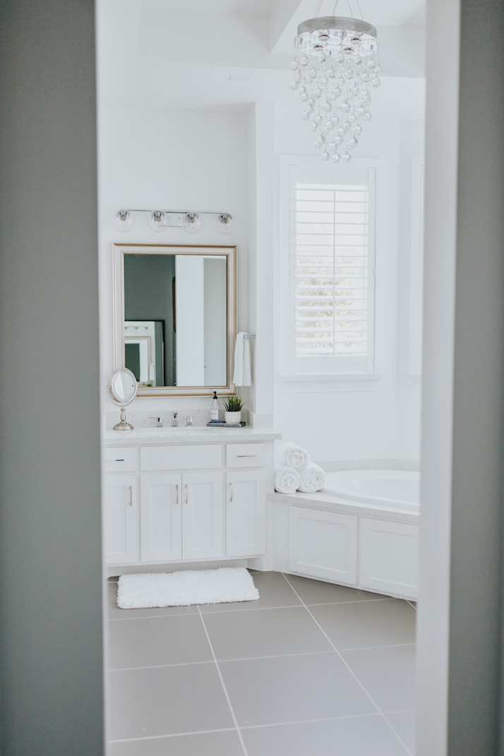 master bathroom