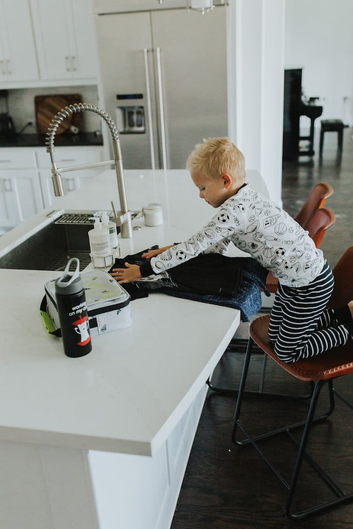 back to school prep for my kids