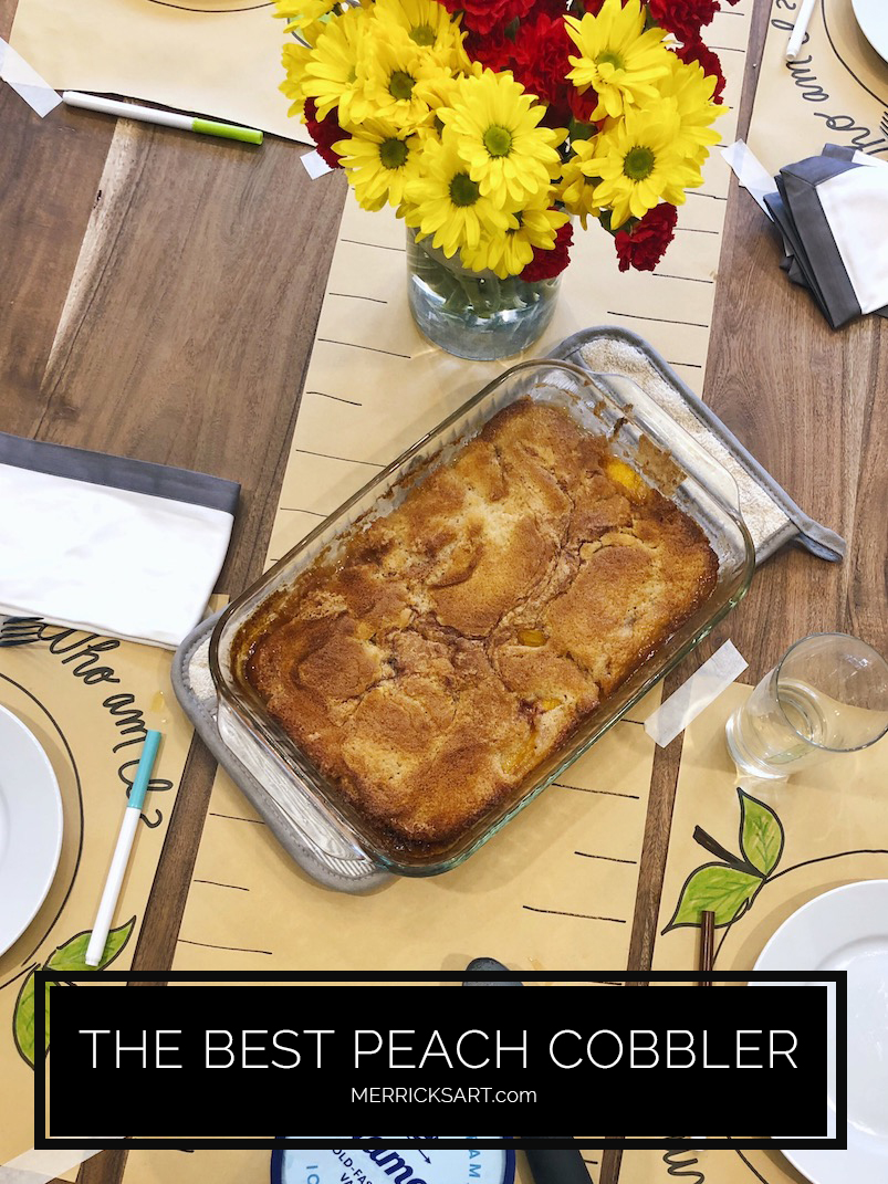 the best peach cobbler recipe