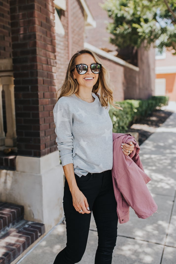 gray star sweater from walmart