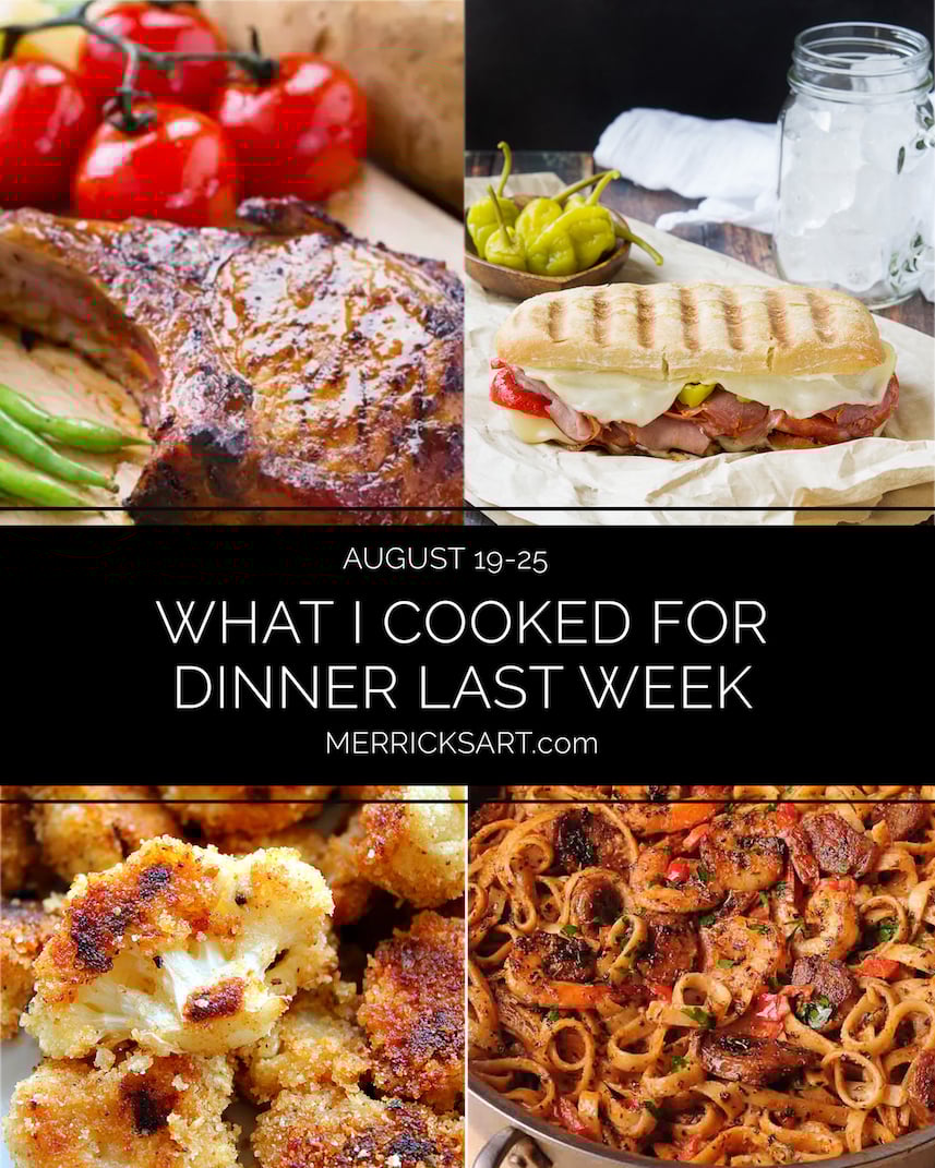 weekly menu august 19-25