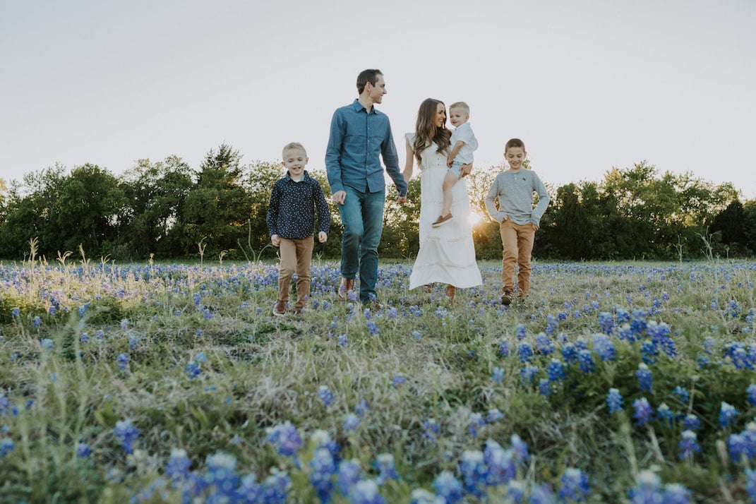bluebonnets family photos