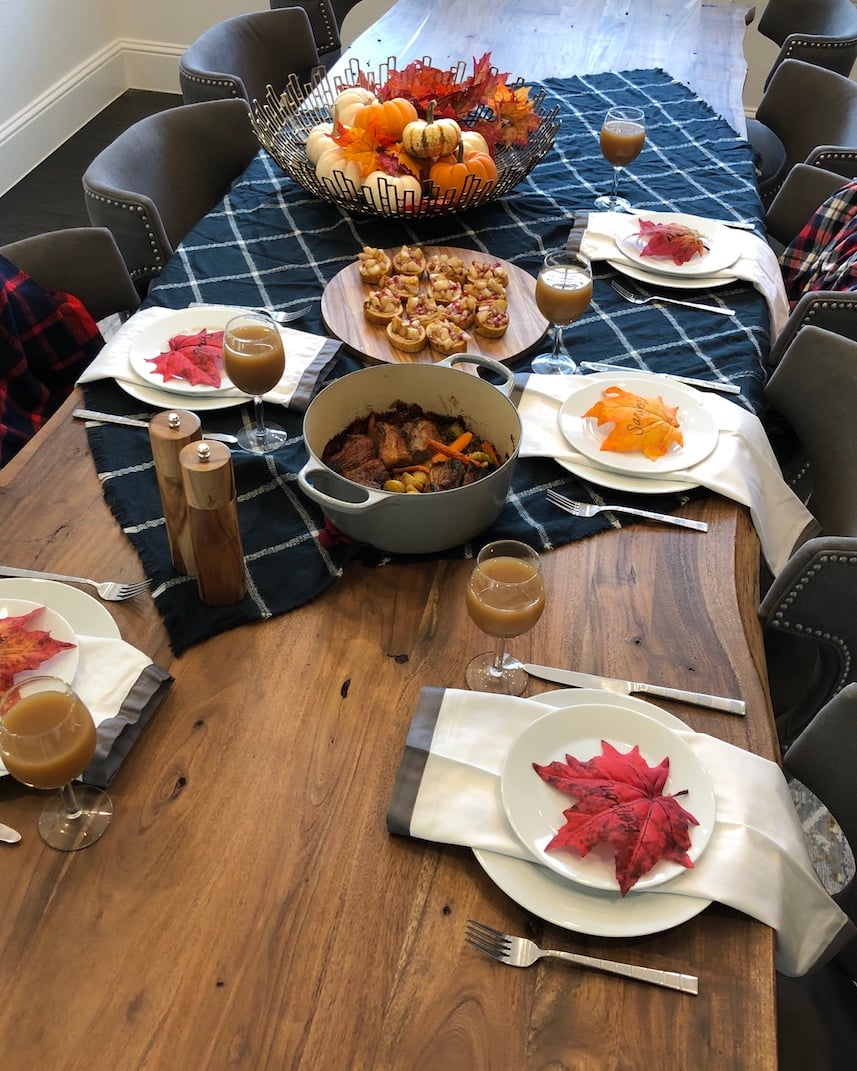 fall dinner idea
