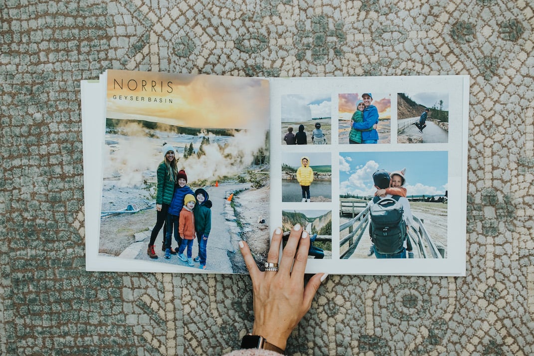 family photo book journal