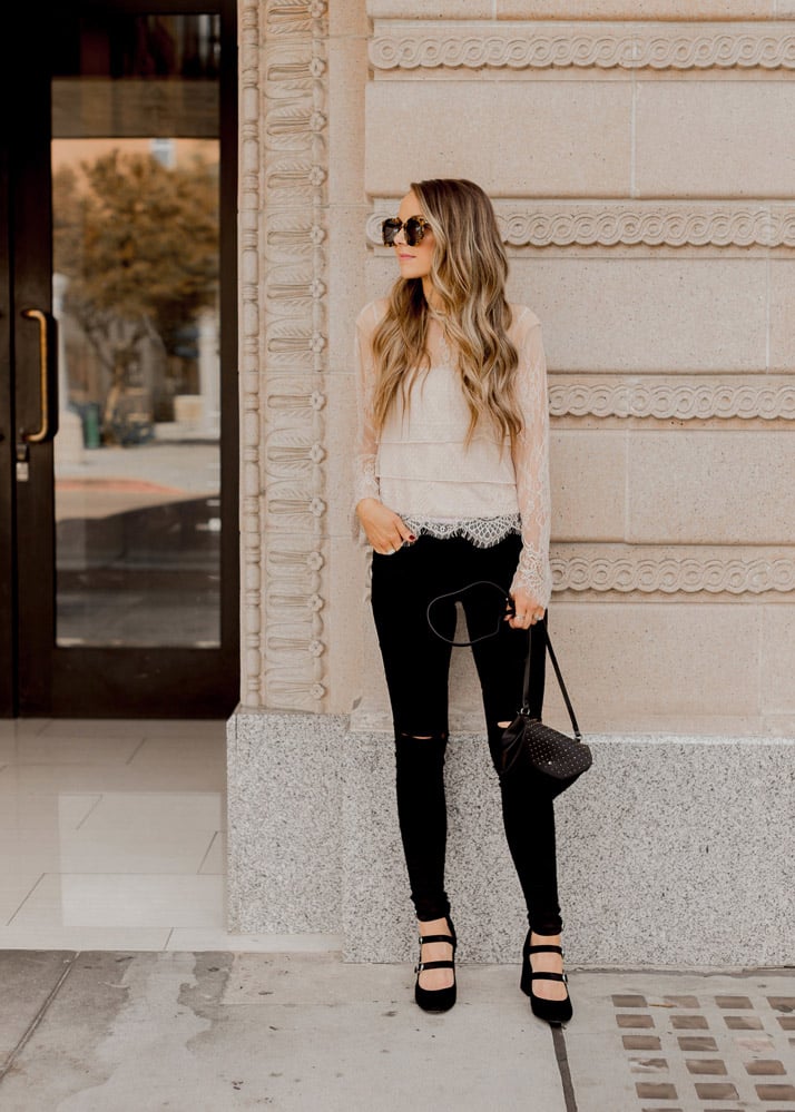 black jeans outfit