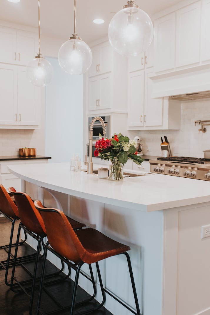 merrick's art kitchen and breakfast nook in our new home