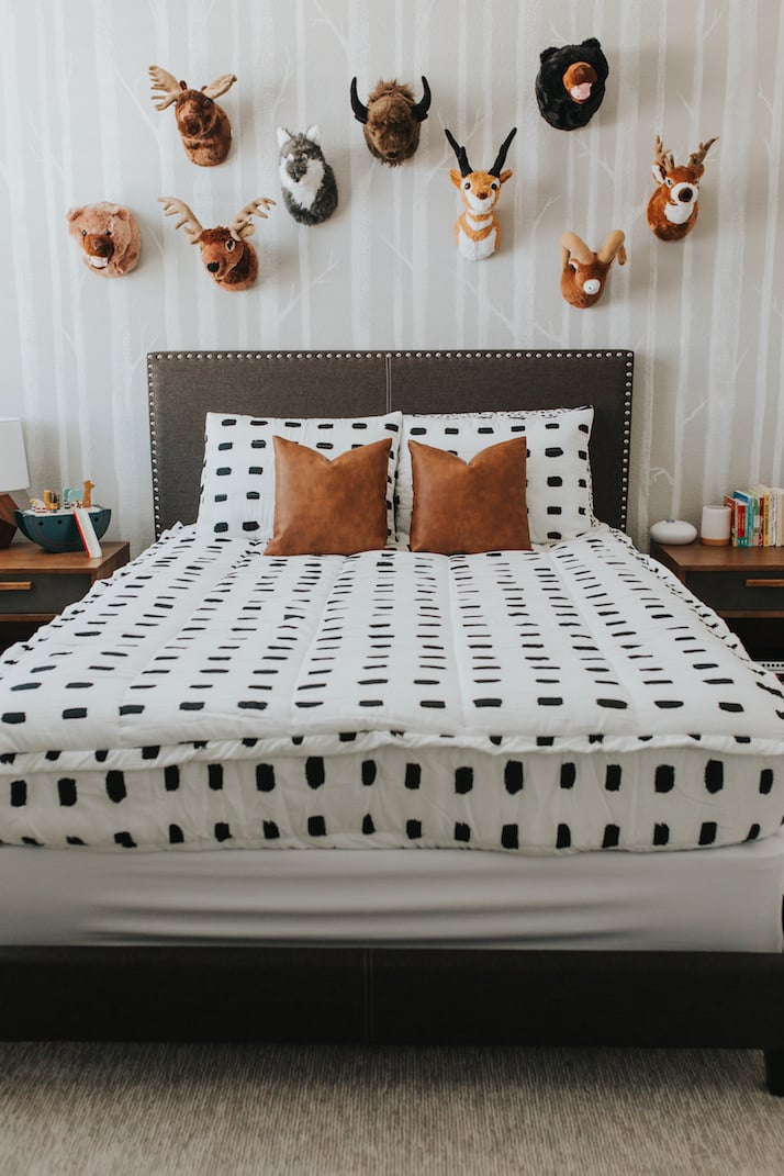 woodland theme boys room