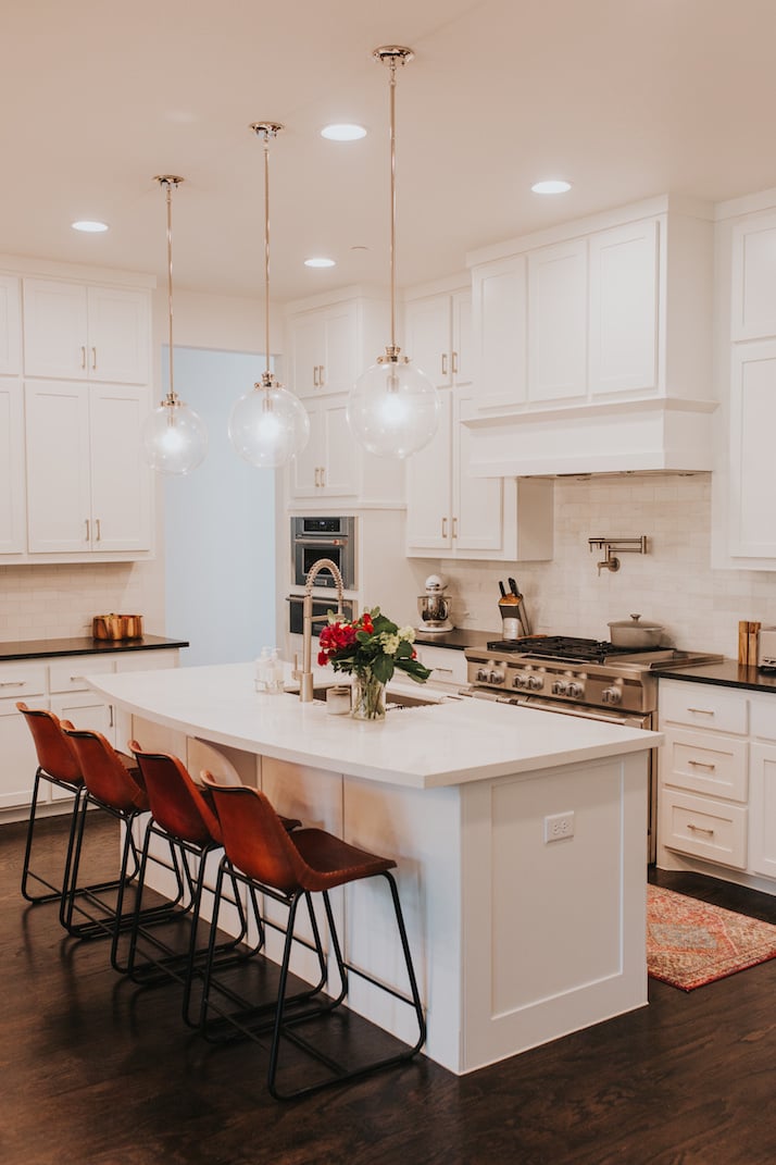 merrick's art kitchen and breakfast nook in our new home