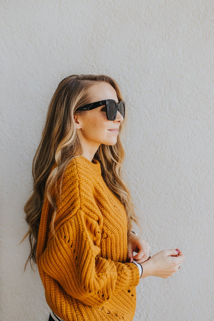 fall slouchy sweater