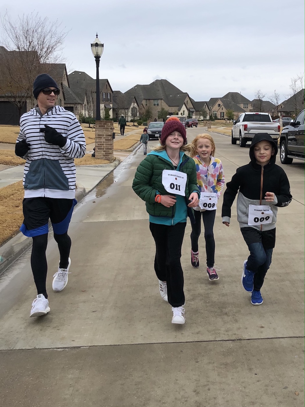 annual White Family turkey trot
