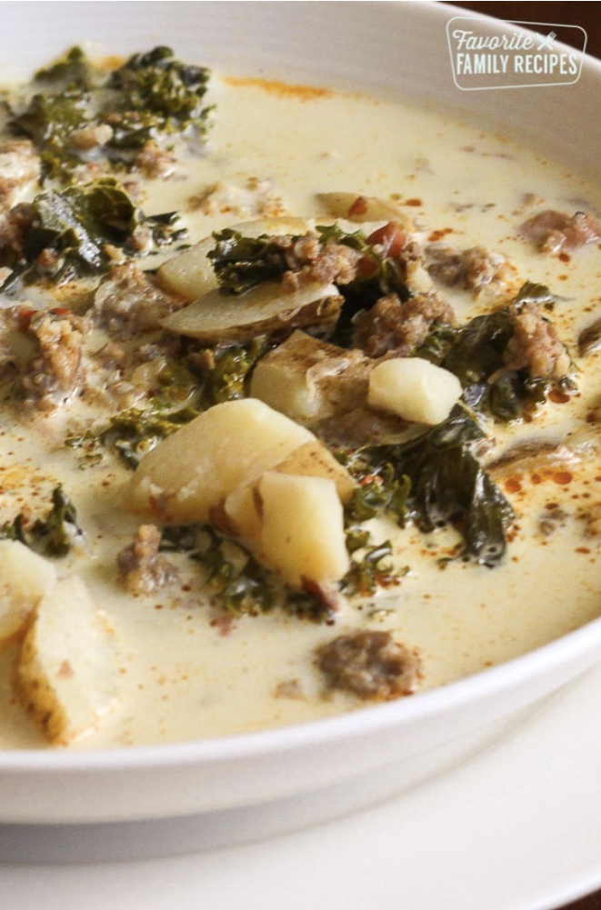 sausage potato soup