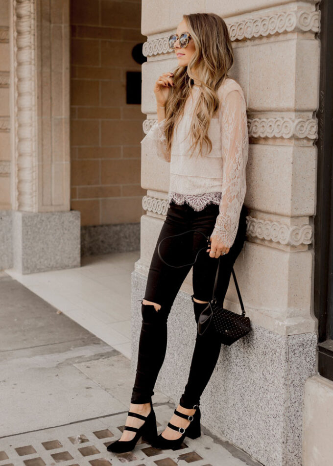 fall date night outfit