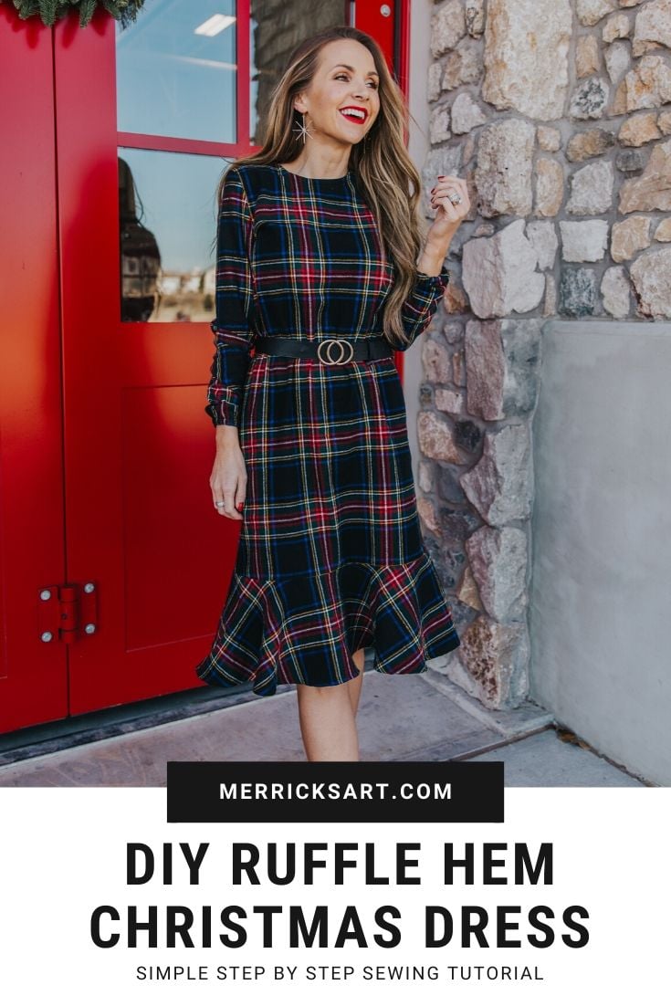 christmas dress pinterest graphic