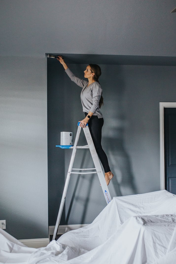 merrick painting homework room gray