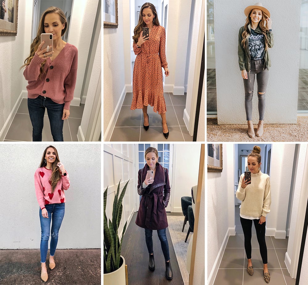 daily outfits i wore last week