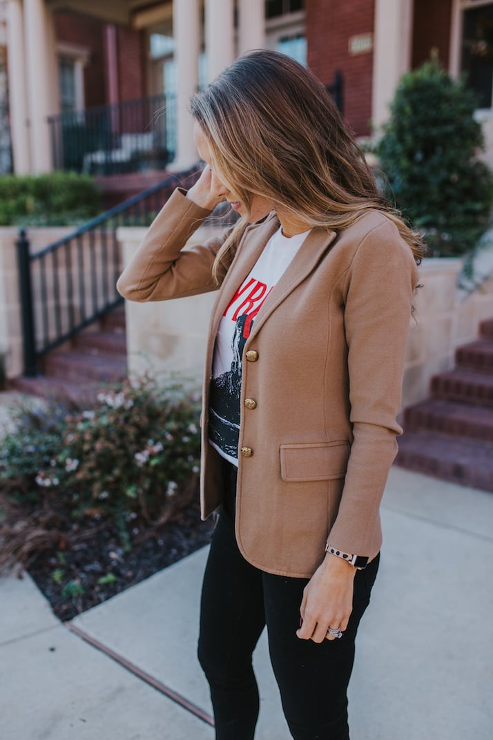 blazer cardigan
