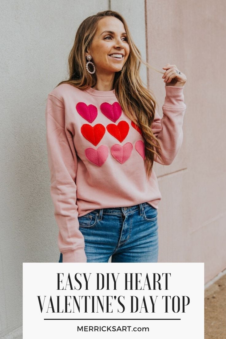 pink sweatshirt with hearts, blue levi's 721 jeans