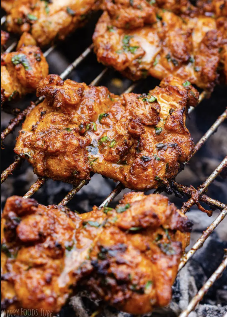 grilled chicken thighs