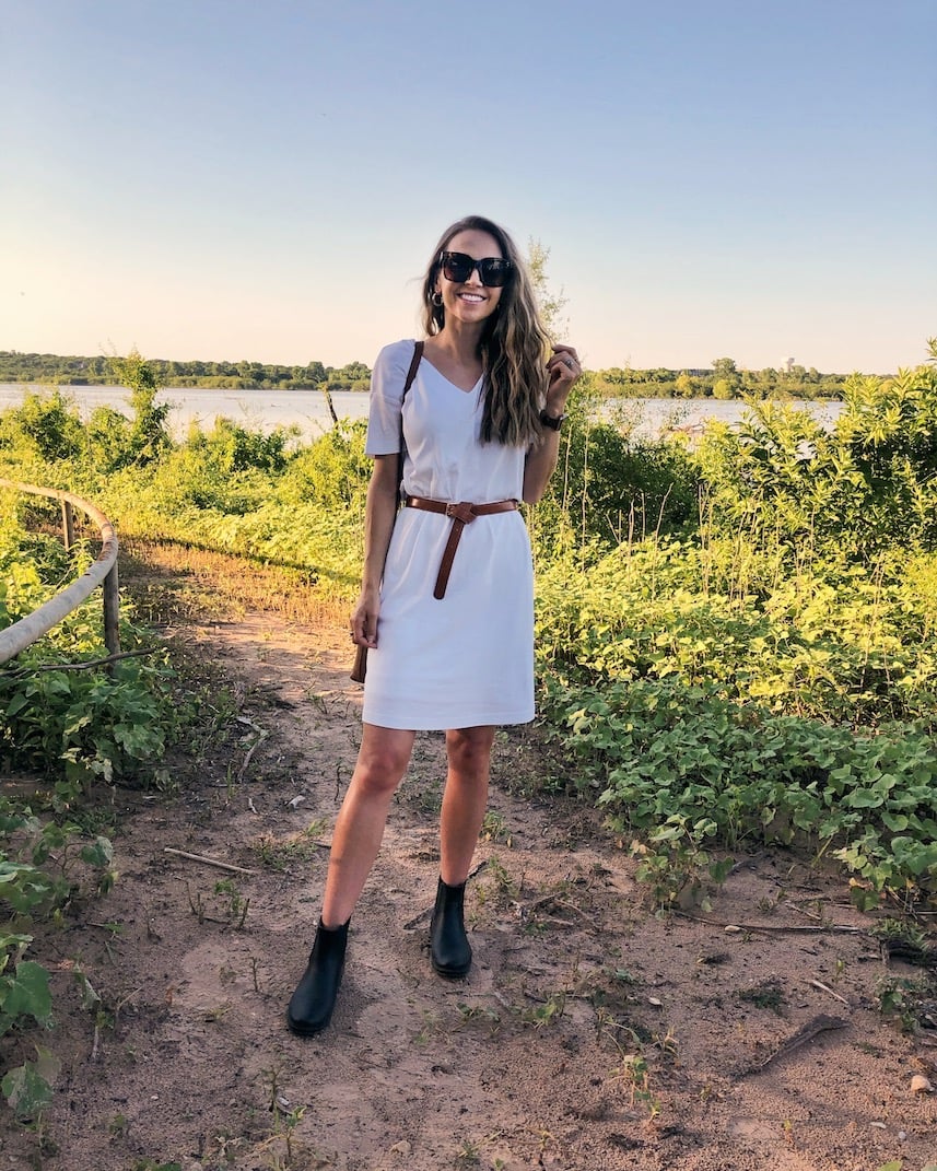 white target tee dress