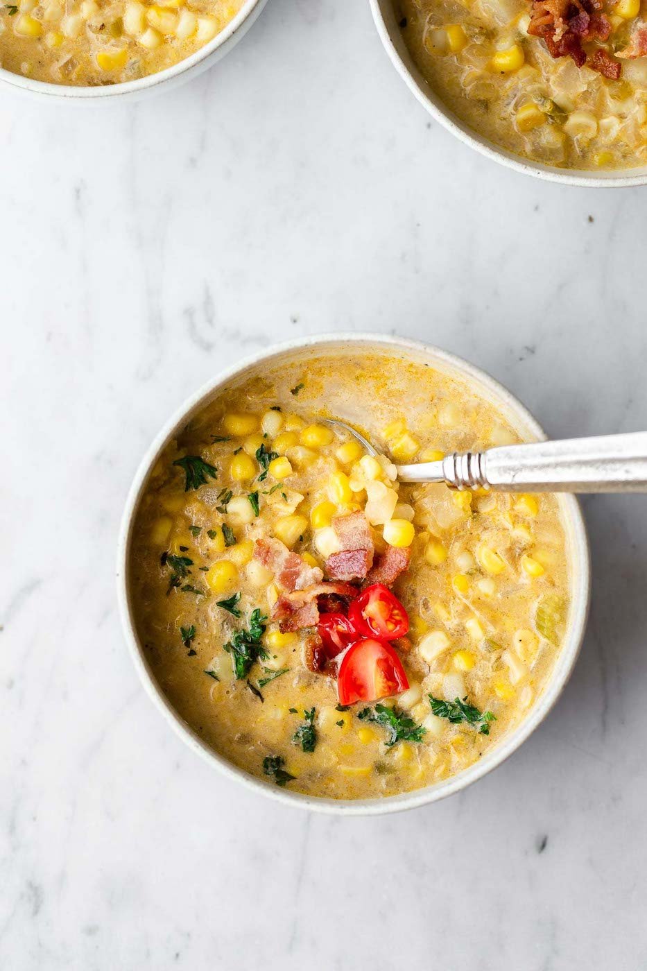 weekly menu - jalapeno corn chowder