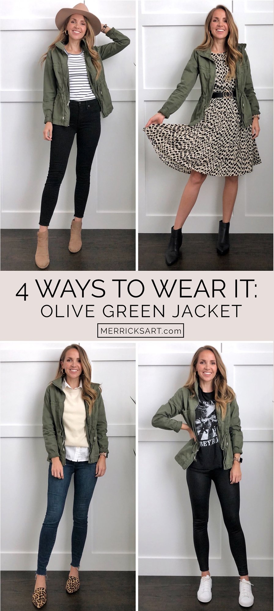 olive jacket outfit ideas