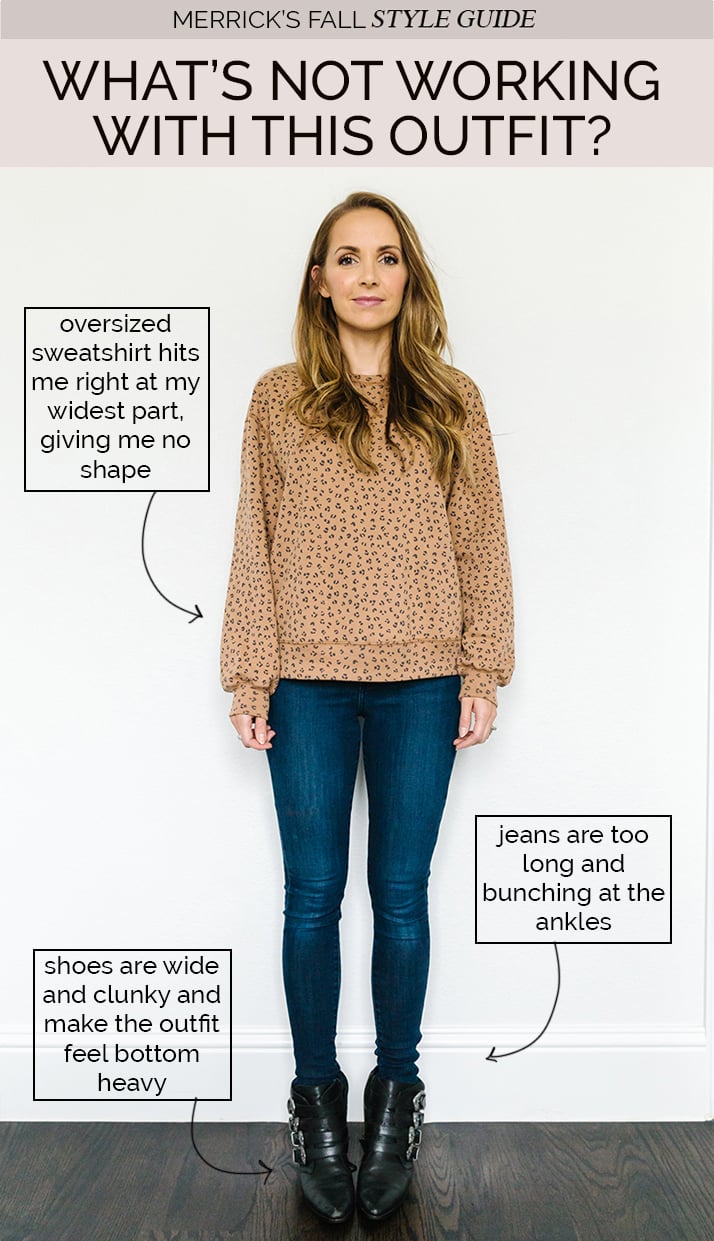 ankle boots for fall - leopard sweatshirt with buckle boots