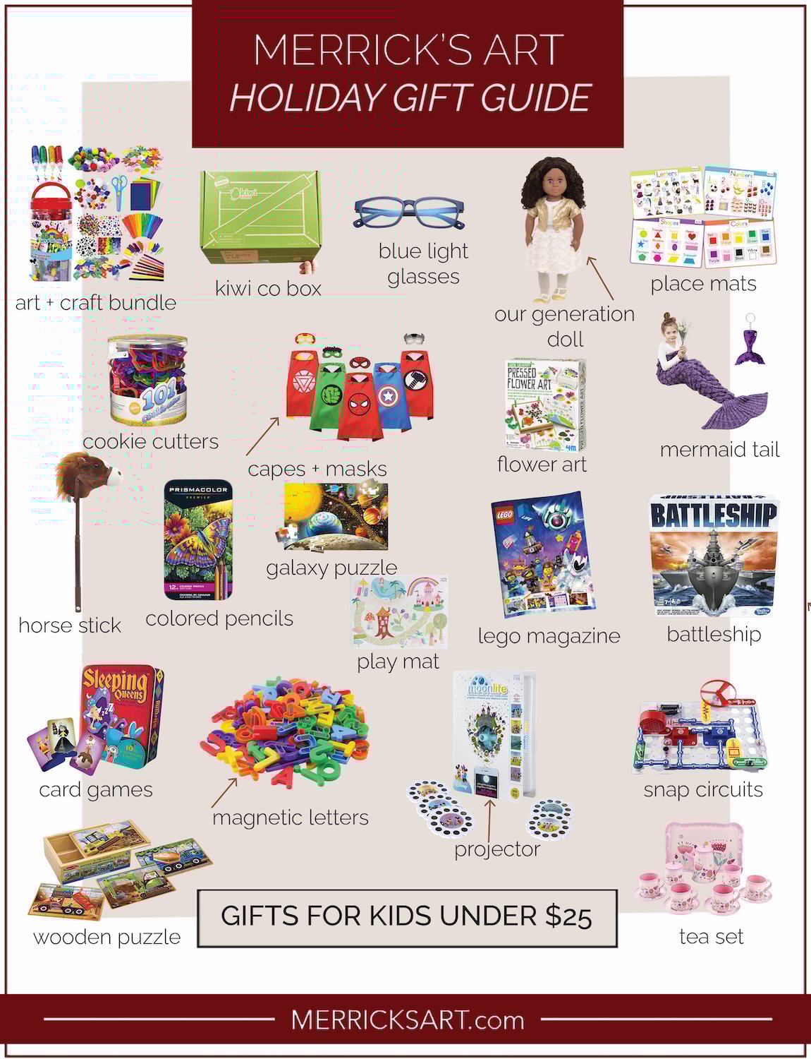 under $25 gifts for kids