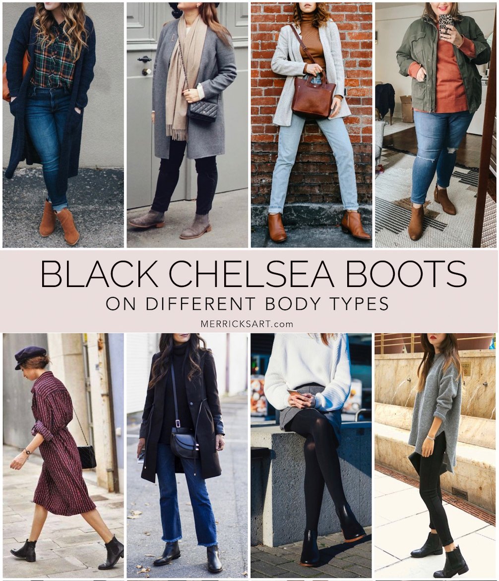 black chelsea boots outfit
