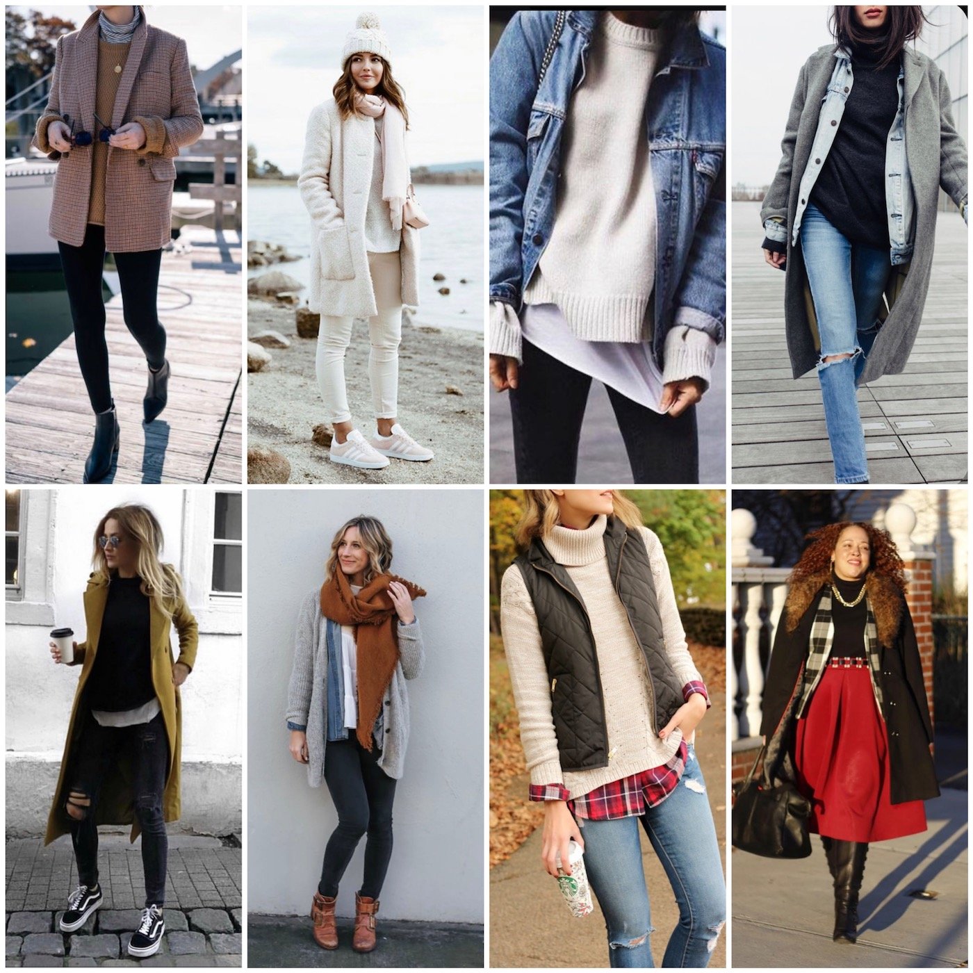 layering your outfit on other women