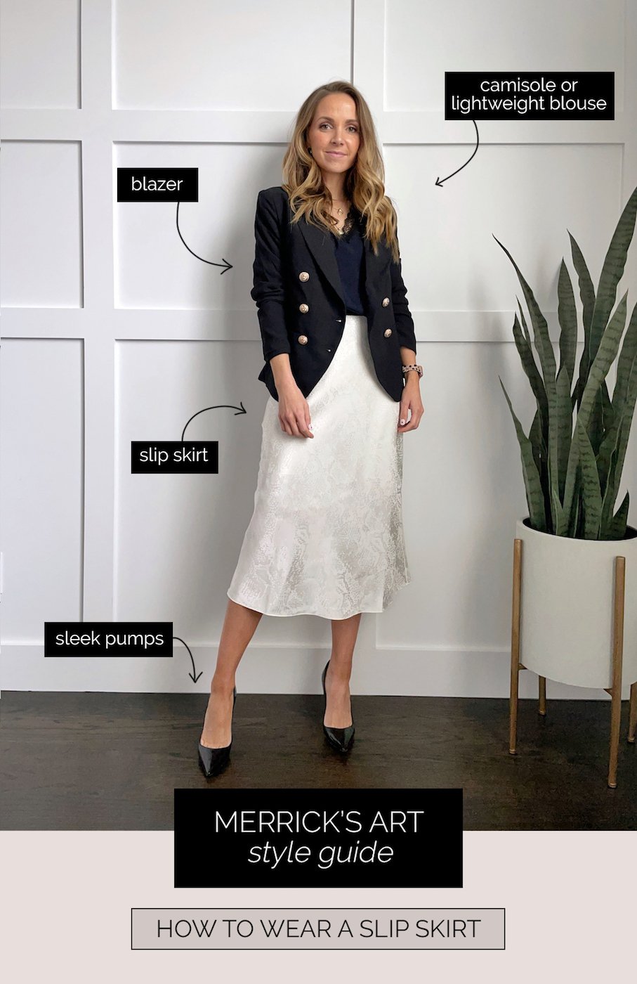 How to wear a slip skirt