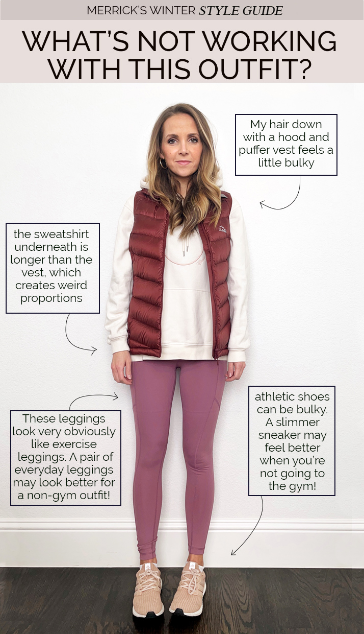 winter outfits with vests