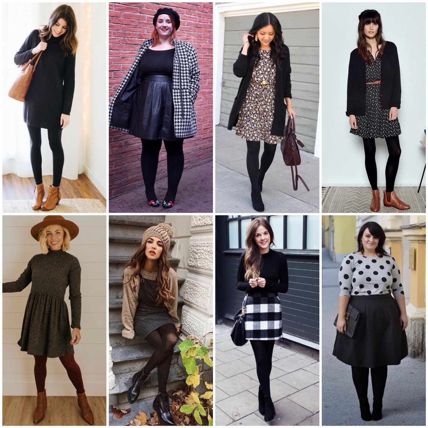 winter dresses on other women