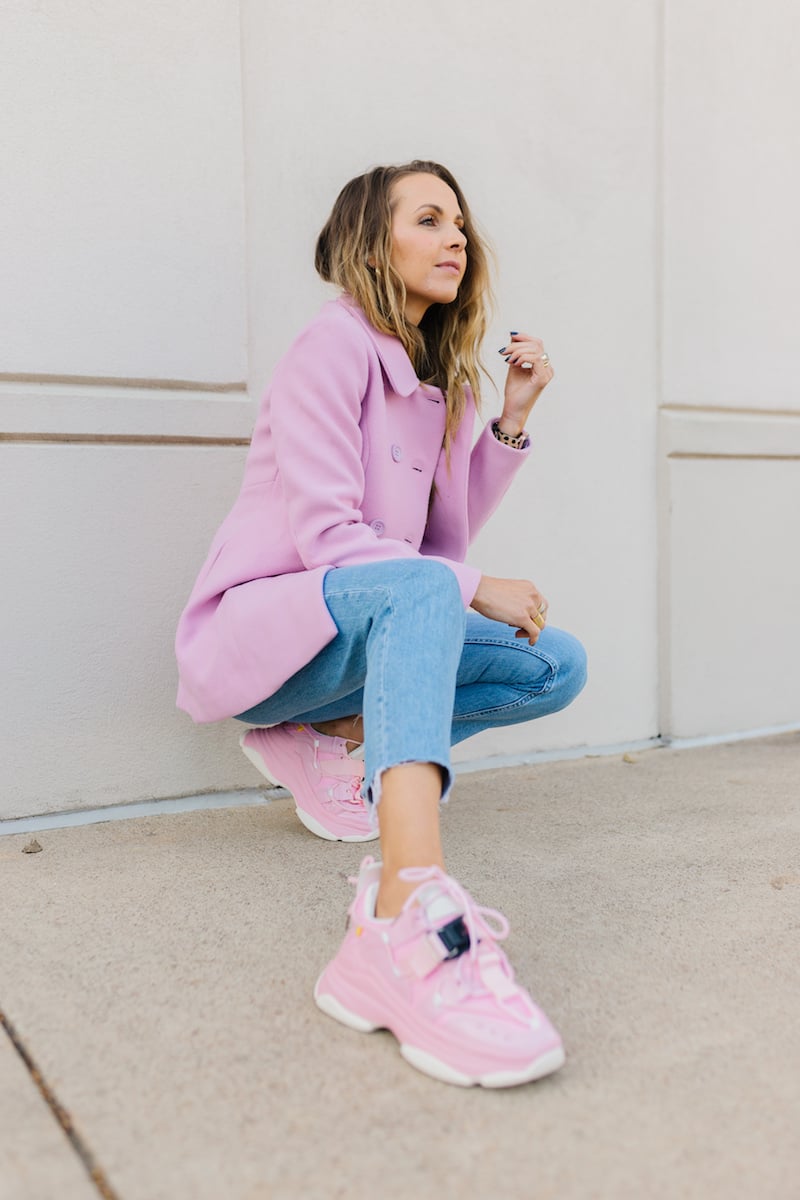 Pink Dad Sneakers