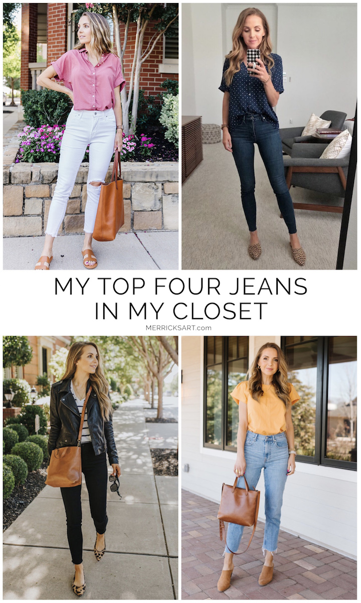 top jeans in my closet