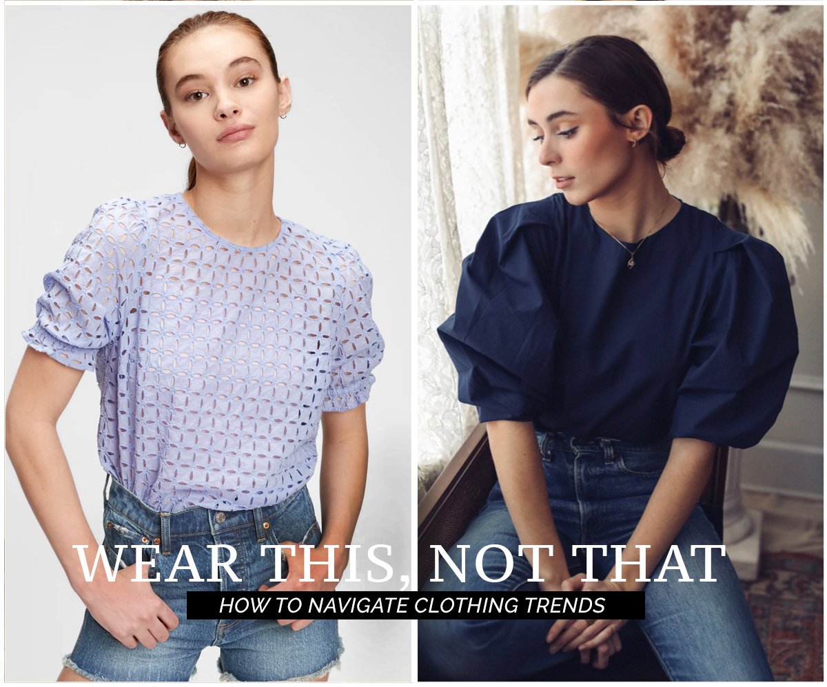 puffed sleeves