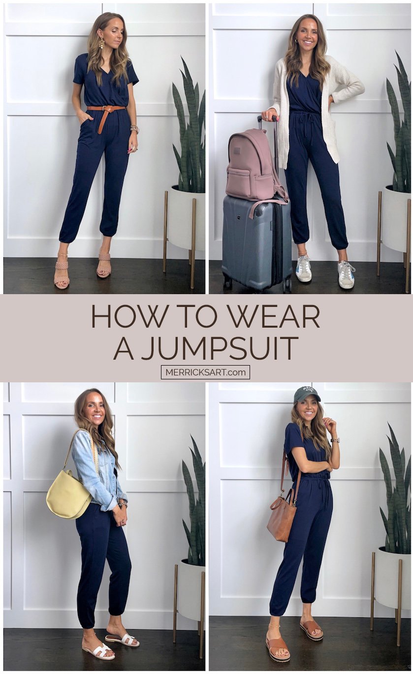 4 ways to wear a jumpsuit