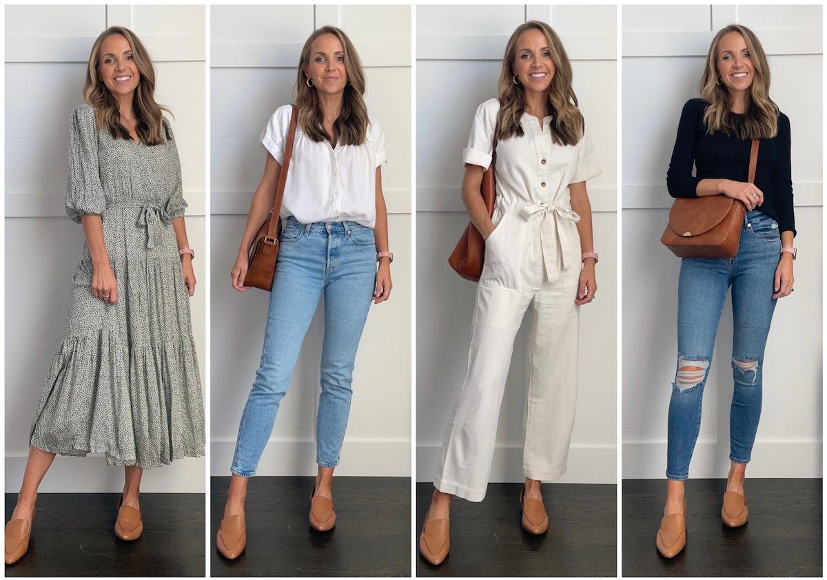 4 ways to wear madewell loafers