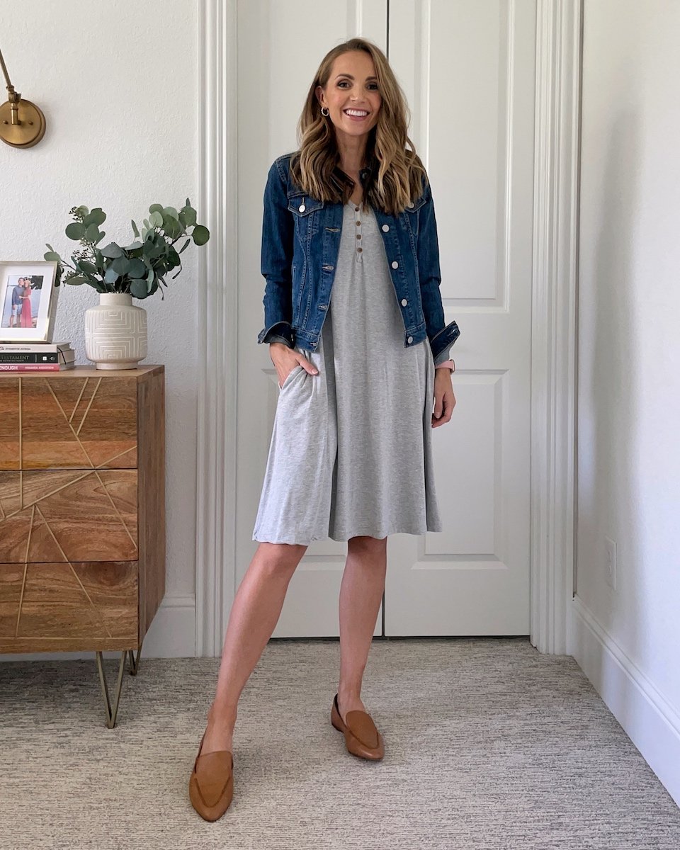 lazy day outfit comfortable dress