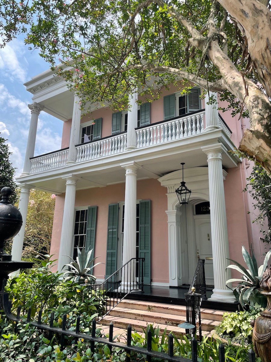 new orleans pink house