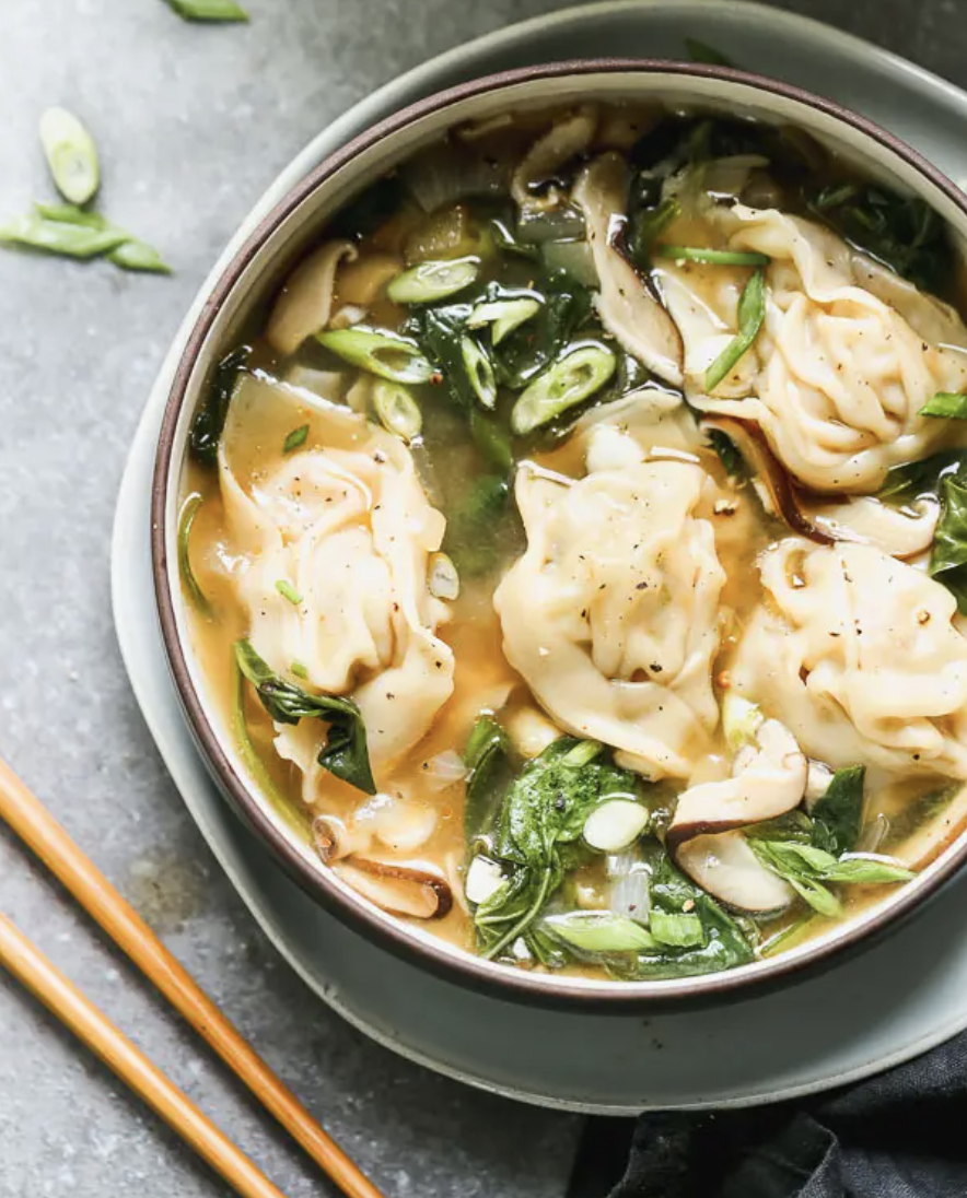 dinner ideas wonton soup