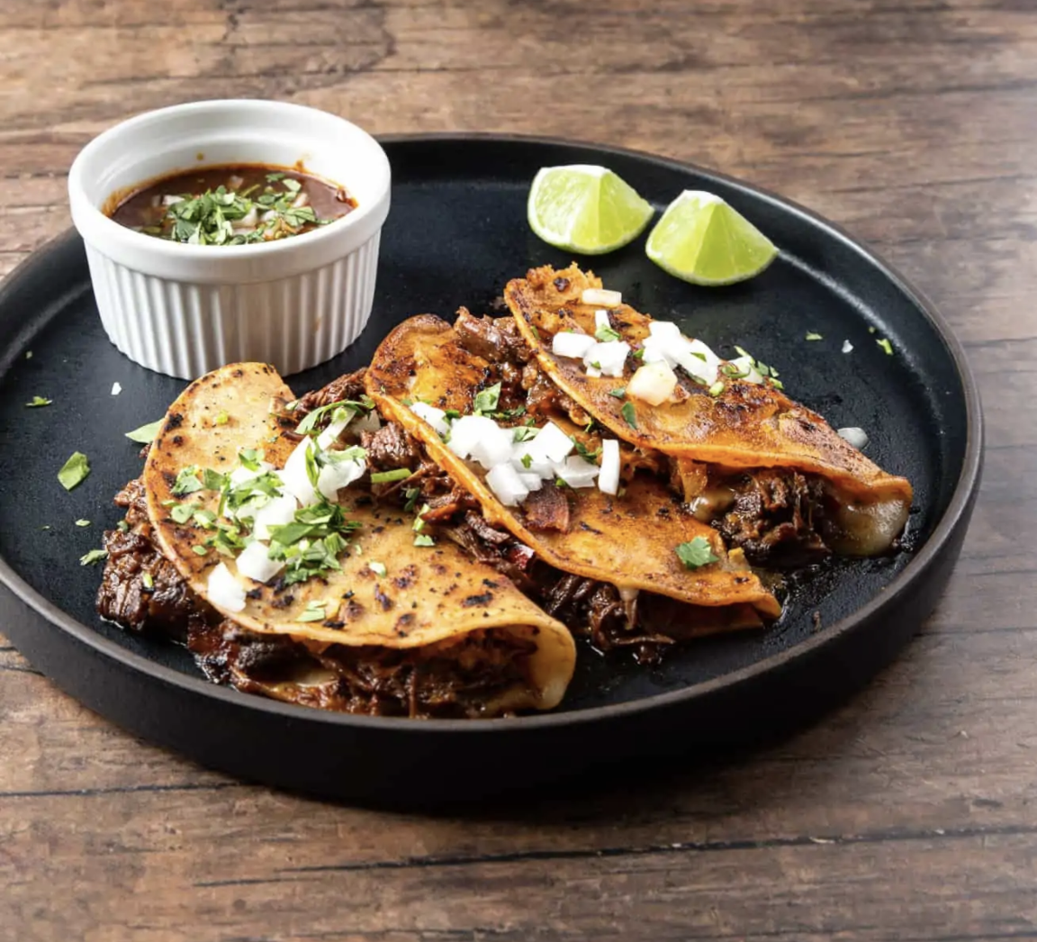 dinner ideas birria tacos