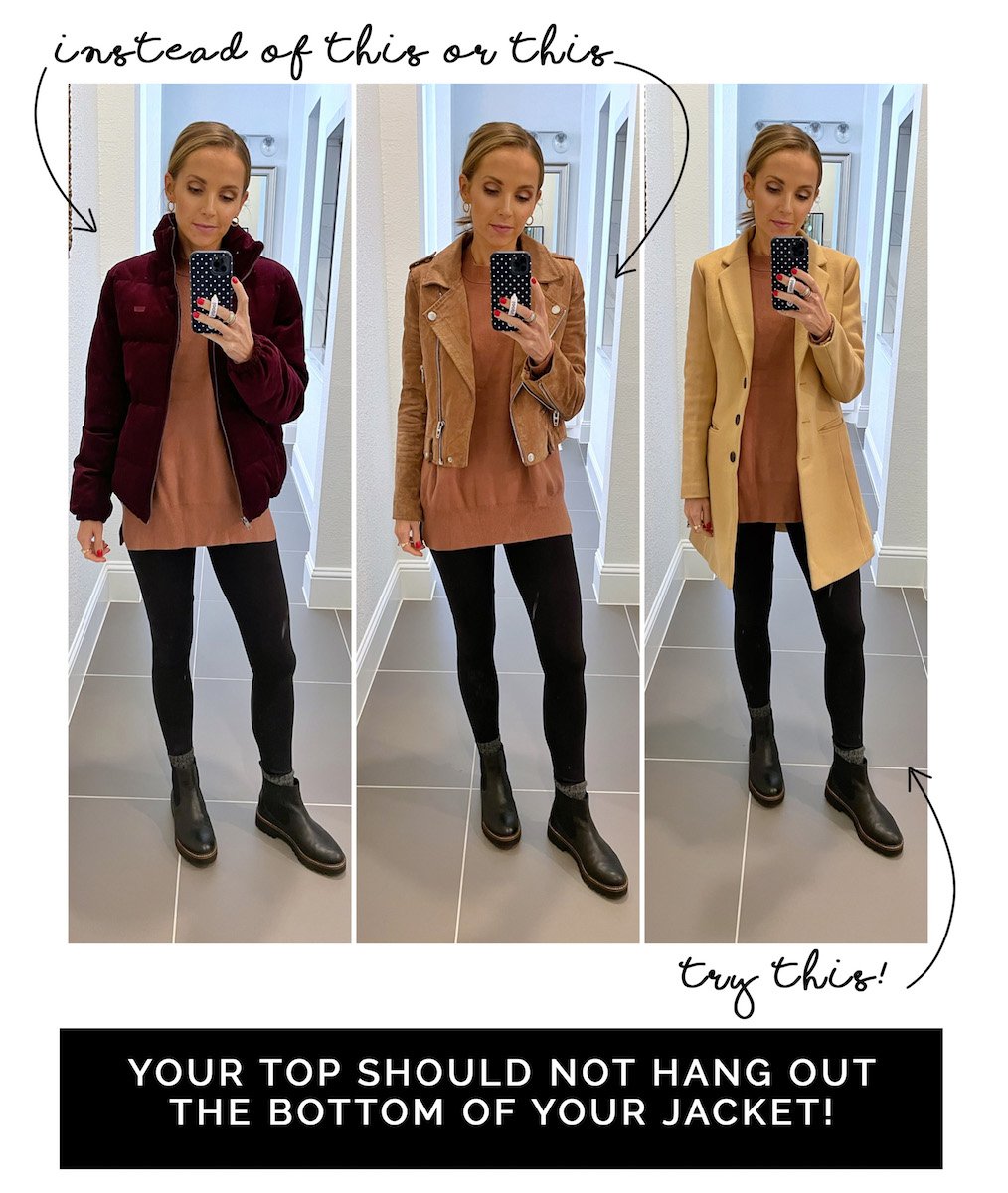 tunic with coat
