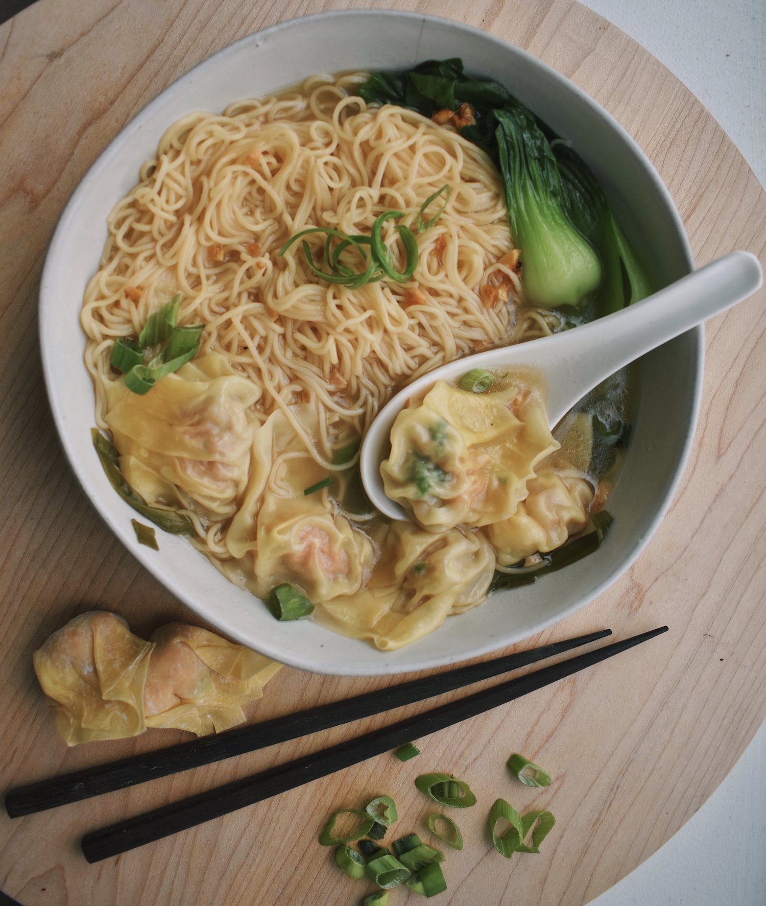 dinner ideas wonton soup