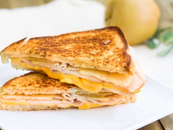 dinner ideas turkey grilled cheese