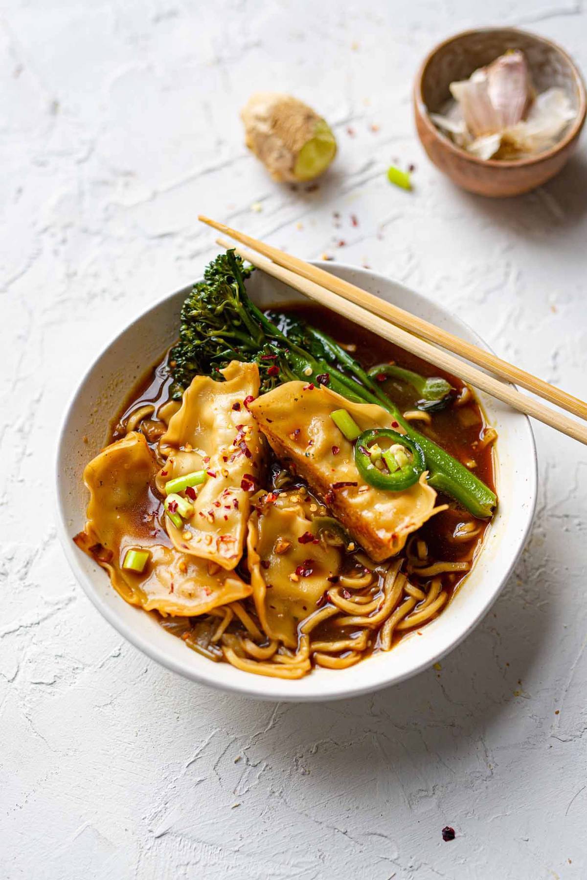 gyoza soup