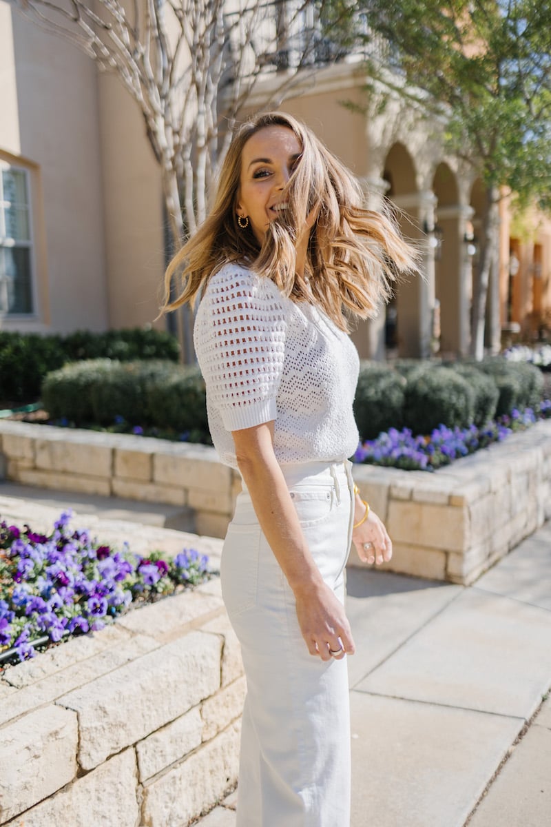 crocheted top