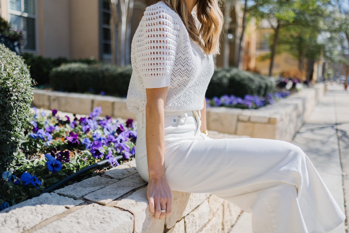 CROCHETED MADEWELL TOP