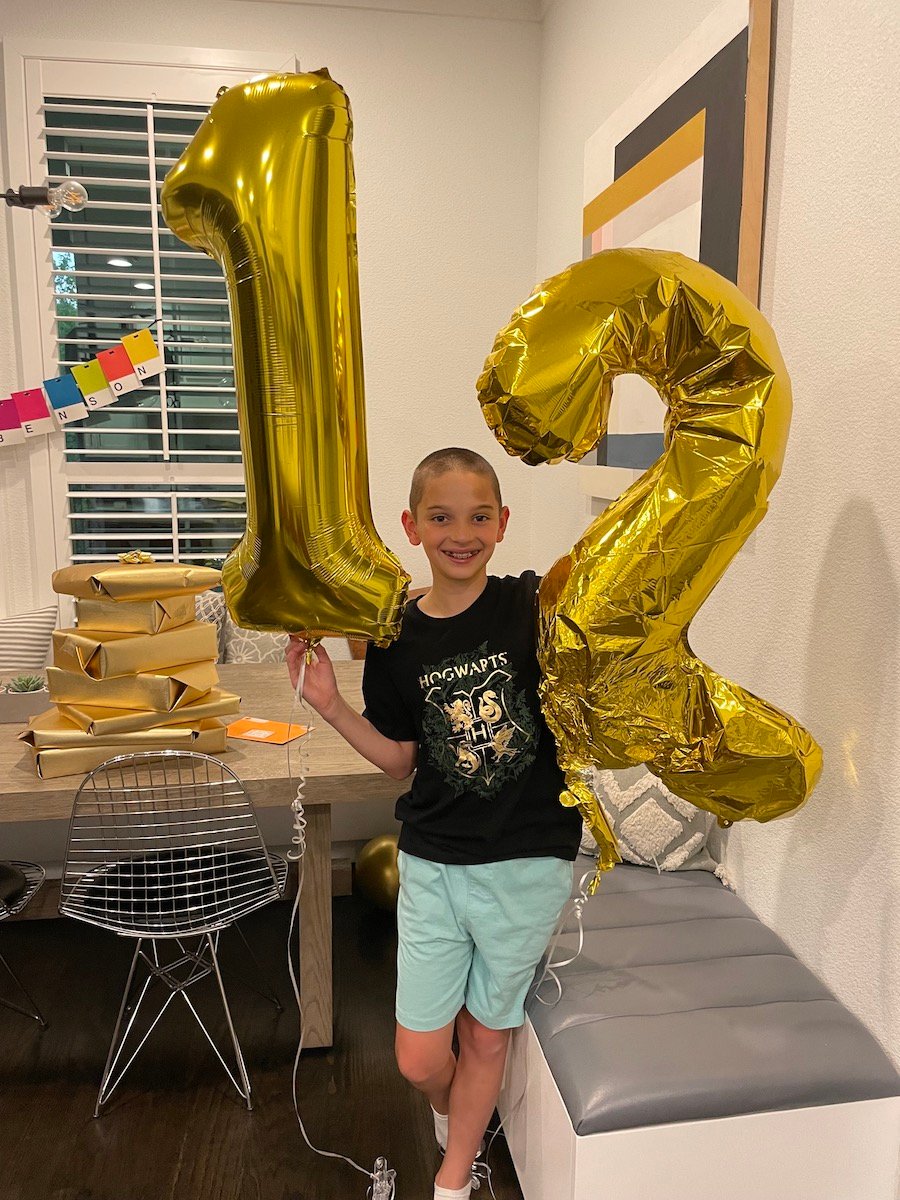 12 year old birthday