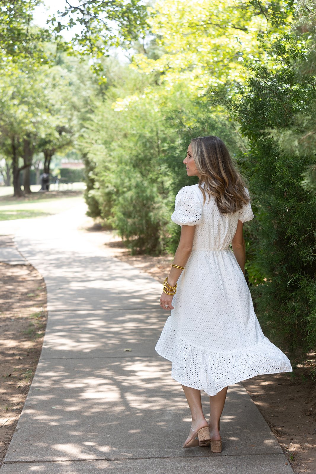 eyelet dress women