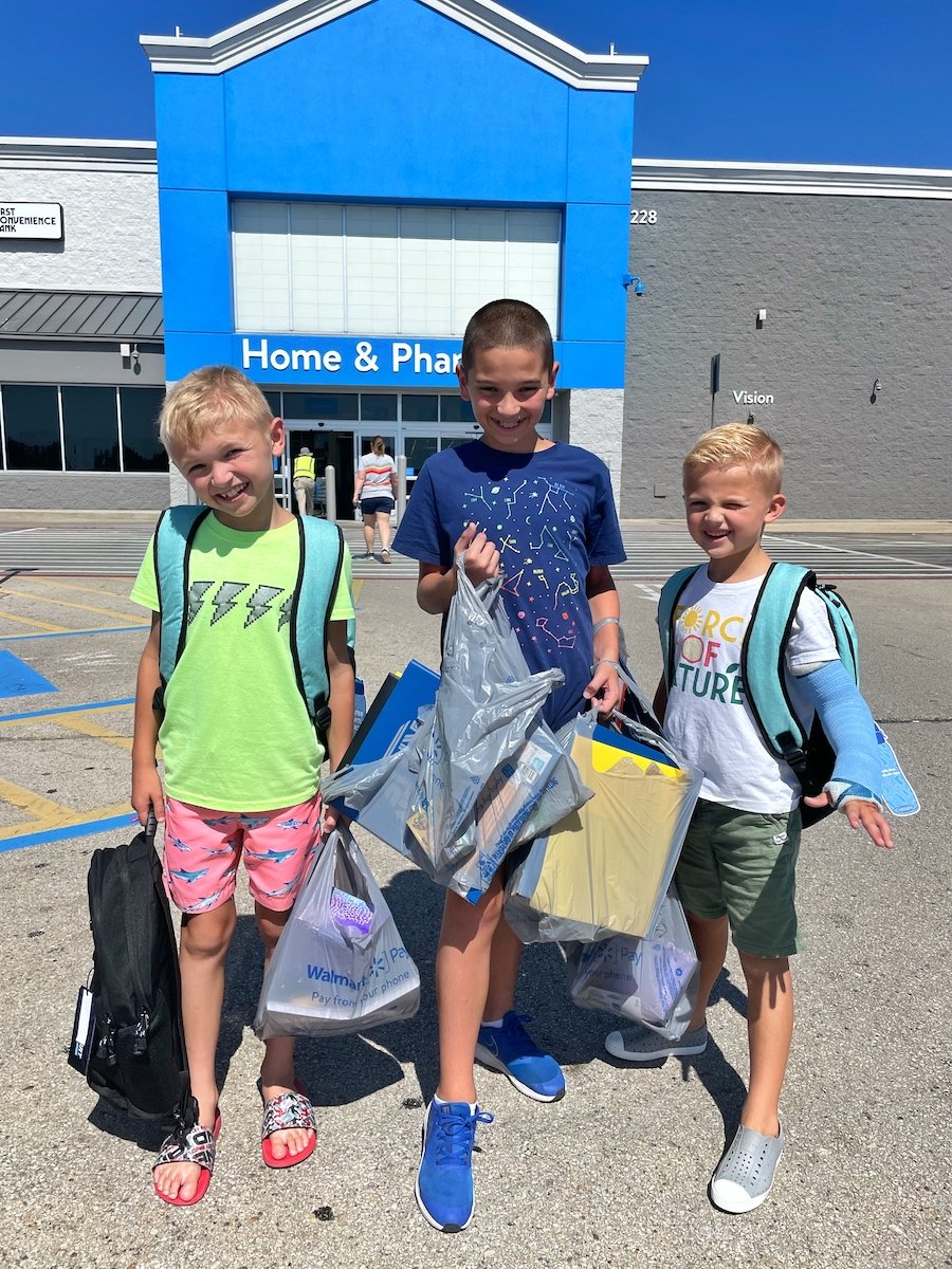 back to school service project